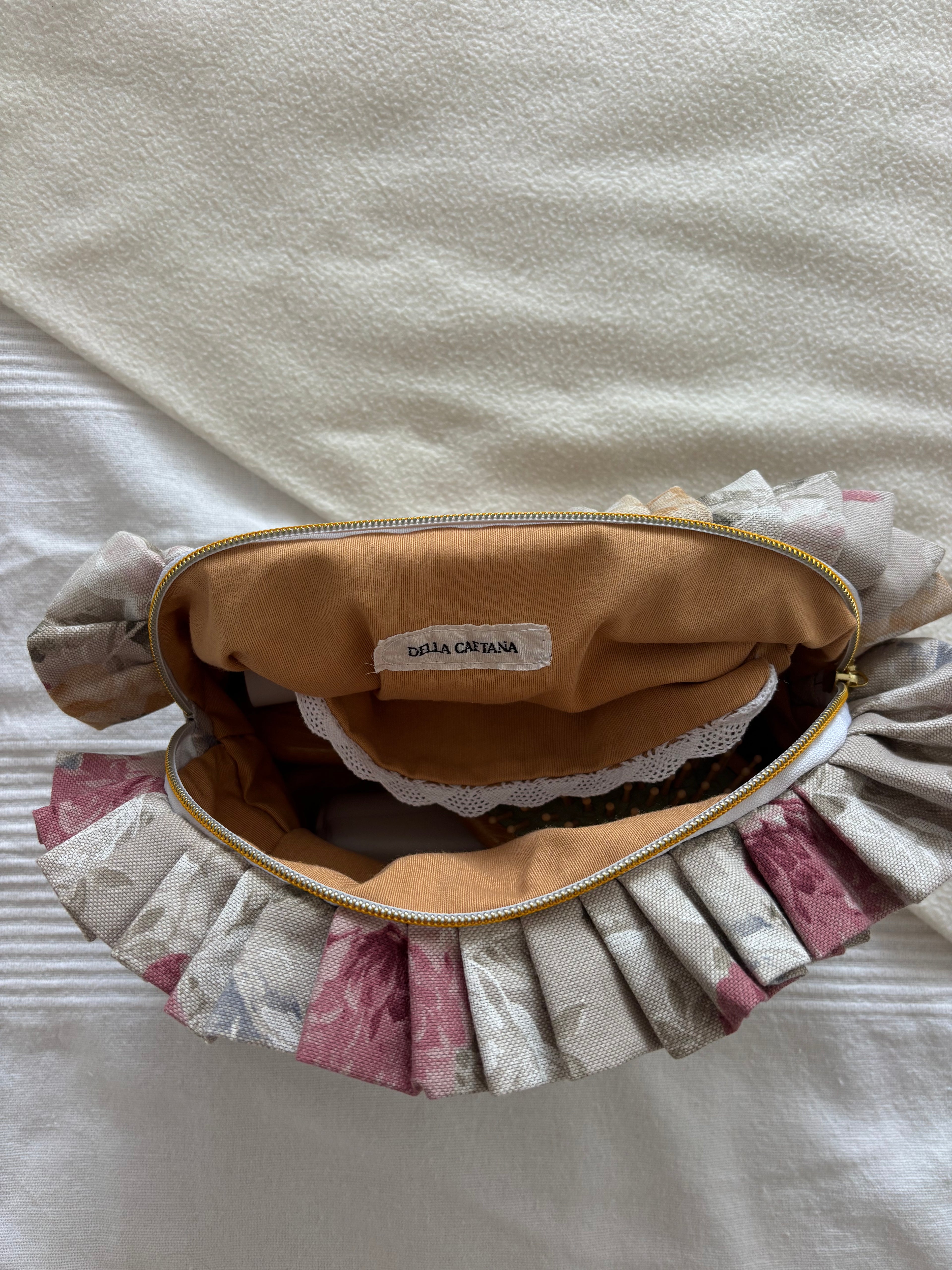 Neceser Remedios Floral  Romántico Volantes
