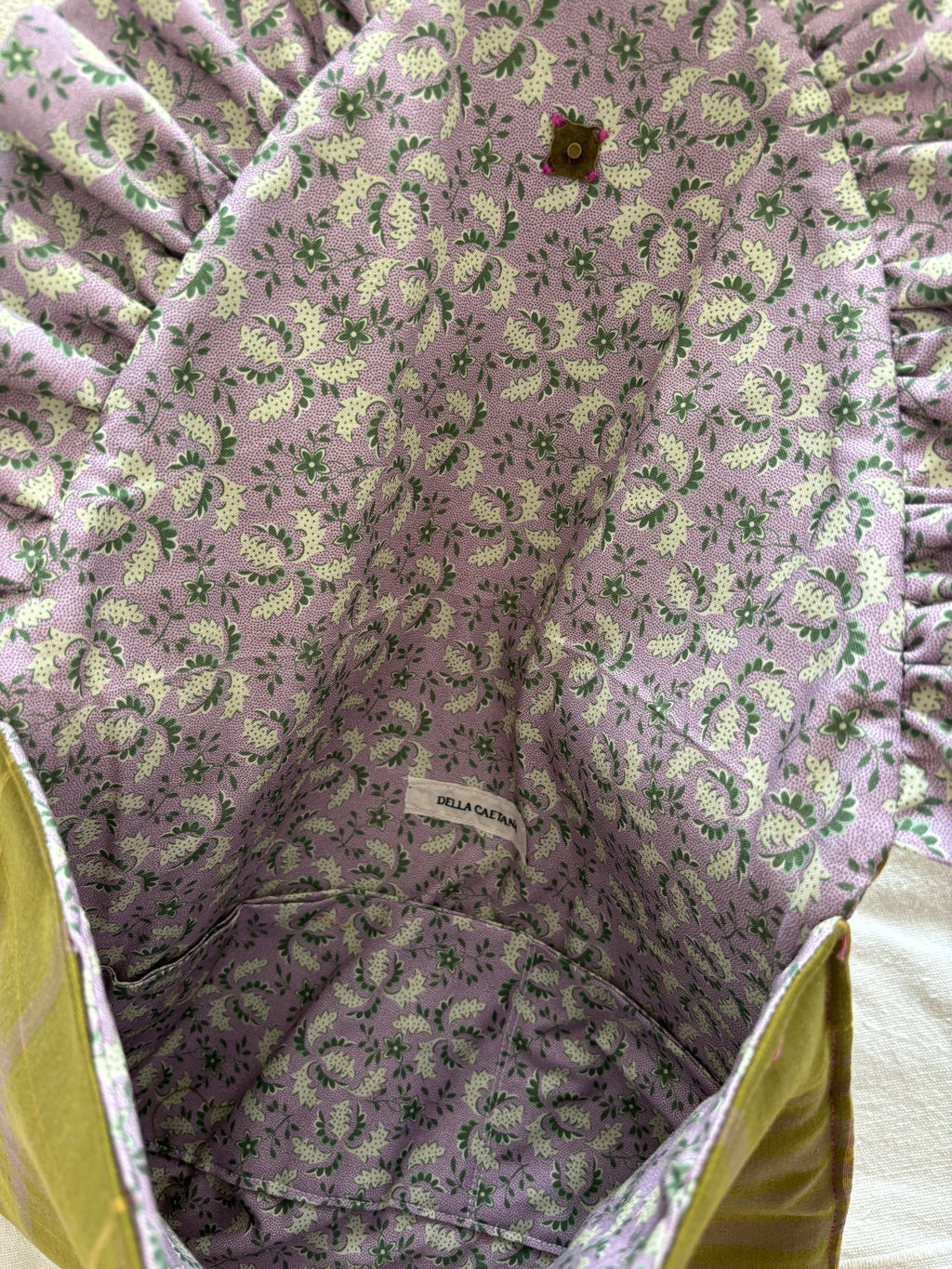 Funda de Ordenador Rosario con Volantes a Cuadros